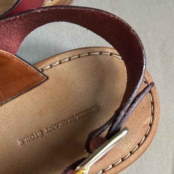 Isabel Marant Leather & Tassle Sandals - Picture 8 of 12